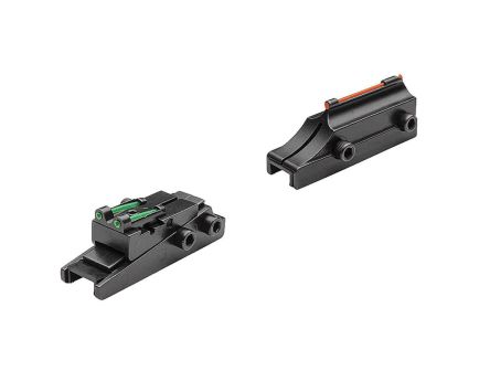 TruGlo Pro-Series Slug Gun Sight Set Front/Rear, Red/Green