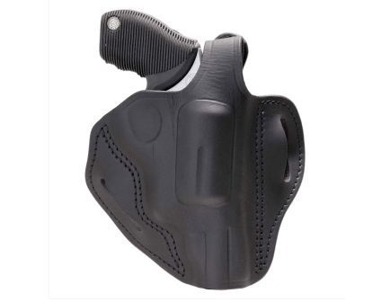 1791 Gunleather RVHX-3 Smith & Wesson Governor Z-Frame OWB Holster RH Leather SZ 3, Stealth Black