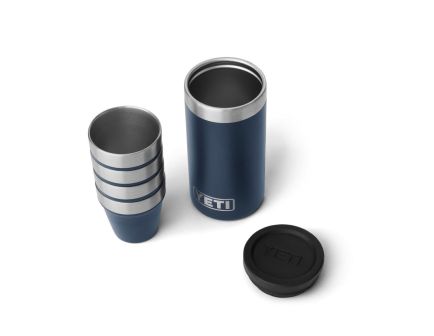 Yeti Shot Glasses with Carrying Case, Navy