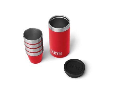 Yeti Shot Glasses with Carrying Case, Rescue Red