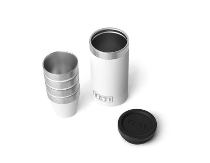 Yeti Shot Glasses with Carrying Case, White