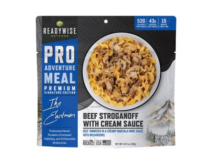 ReadyWise Signature Edition Pro Adventure Meal Beef Stroganoff w/Cream Sauce, 4.23 oz