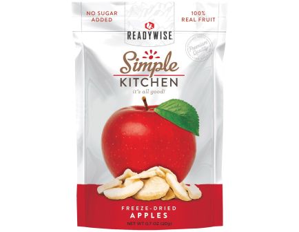 ReadyWise Simple Kitchen Freeze Dried Sweet Apple, 0.7 oz