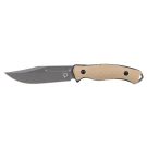 Kronos Maxhunter Fixed Knife w/ Kydex Sheath, Coyote - KRON-KO-Max