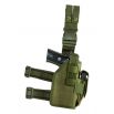 NcStar Right Hand Full Size/Compact Semi-Auto Universal Drop Leg Holster, Green - CVDLHOL2954-G